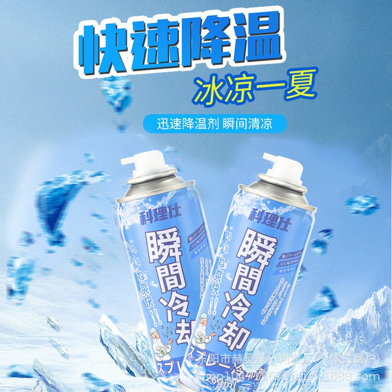 ”夏天必備“ 打冷震超凍好c服,防止辣patpat,深度冷凍噴霧 - 噴車噴座位噴電話