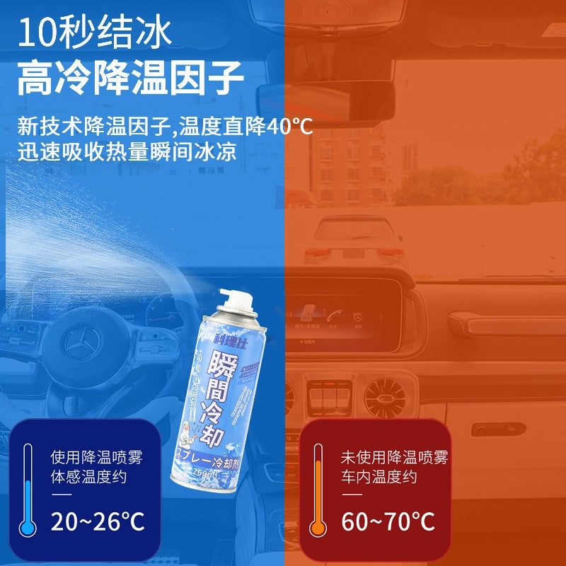 ”夏天必備“ 打冷震超凍好c服,防止辣patpat,深度冷凍噴霧 - 噴車噴座位噴電話