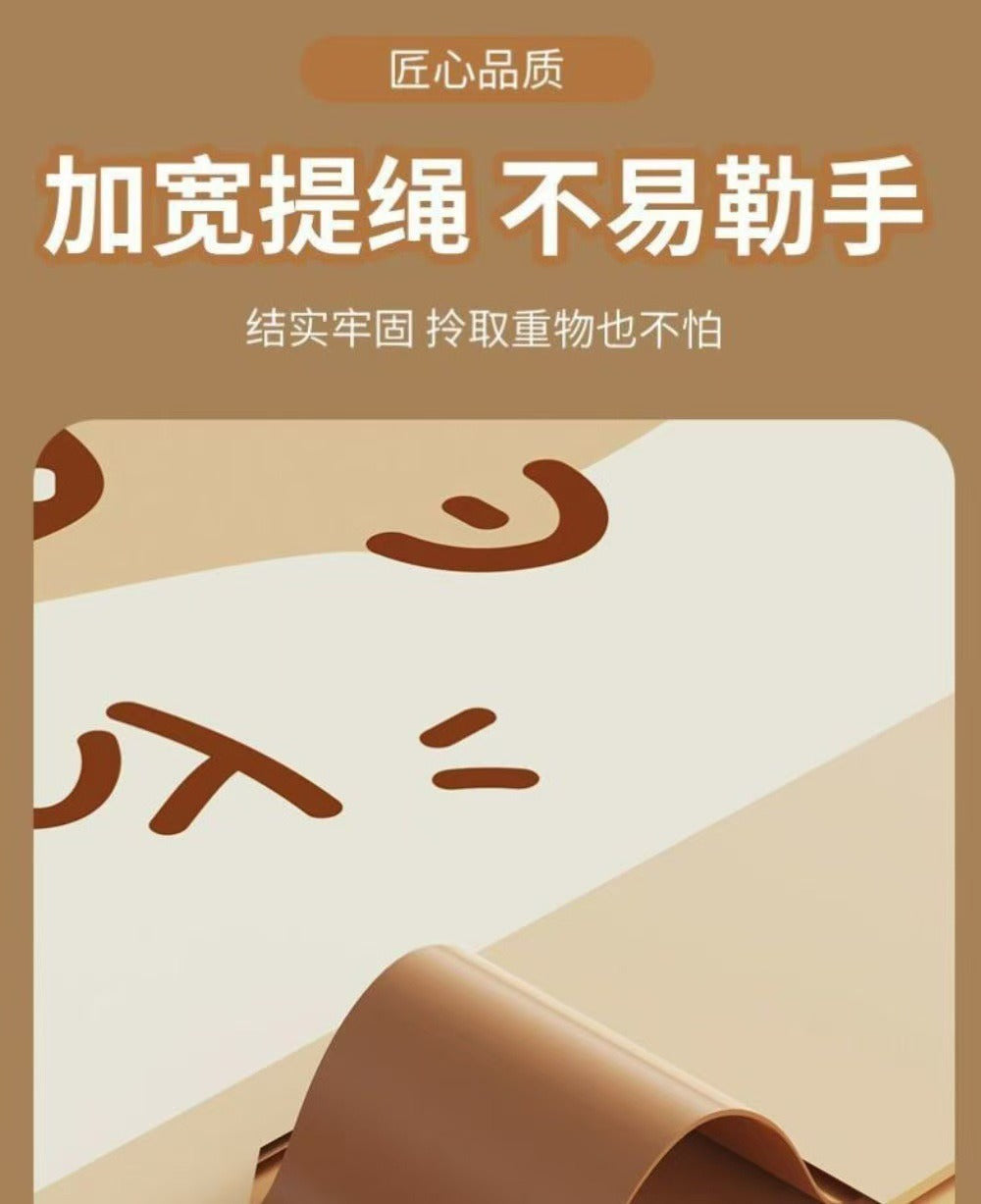 ”超可愛小水豚“4加侖垃圾袋 - 90個抽繩內襯 | 抗撕裂,防臭,適用於浴室和廚房垃圾桶