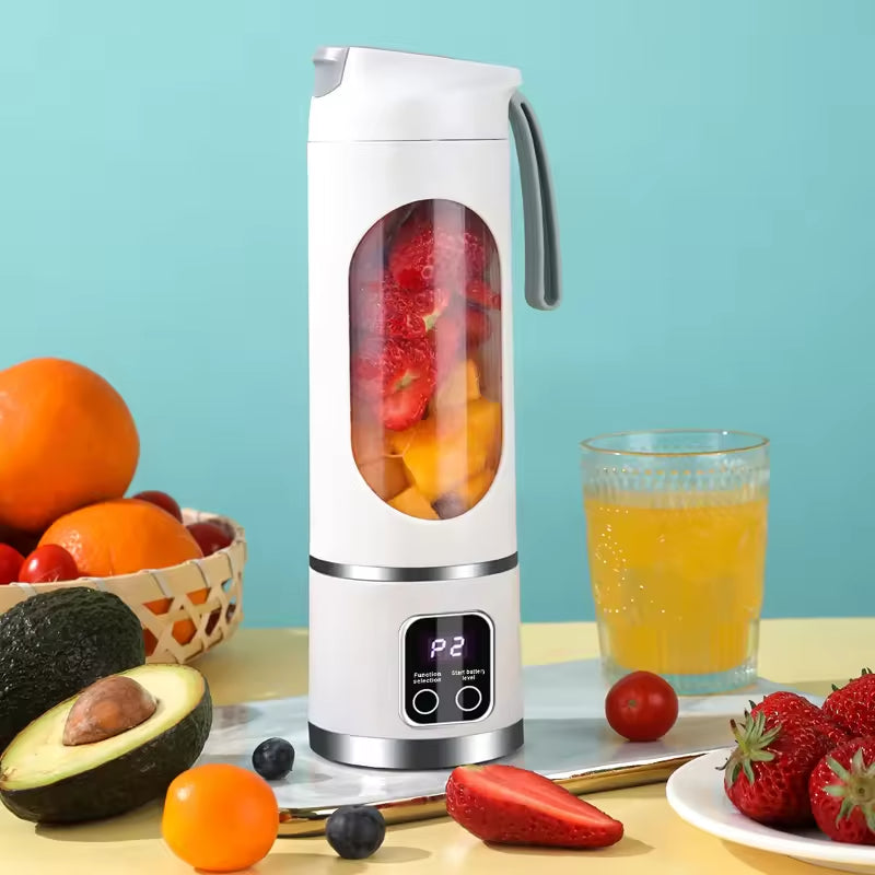 Mini Travel Blender - 450ML USB Electric Portable Juicer for Healthy Smoothies Anywhere | Perfect for Gym, Office or Outdoor Adventures (Copy)